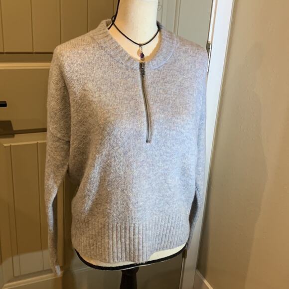 MADEWELL York Half-Zip Pullover Sweater S - Picture 4 of 10